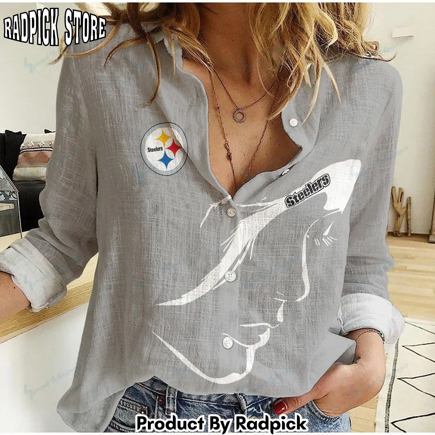 Radpick pittsburgh steelers woman shirt rp662442